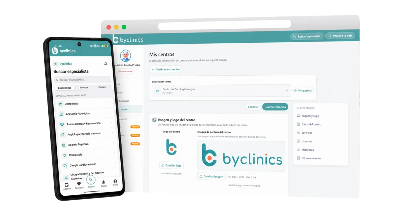 Profesional sanitario en byclinics